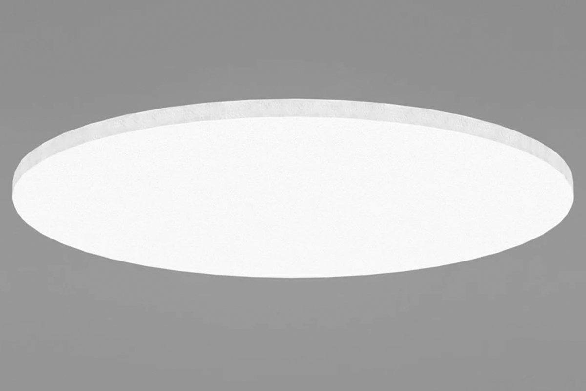 Ecophon Solo Circle cirkelformet akustikplader til loft med justerbare wires